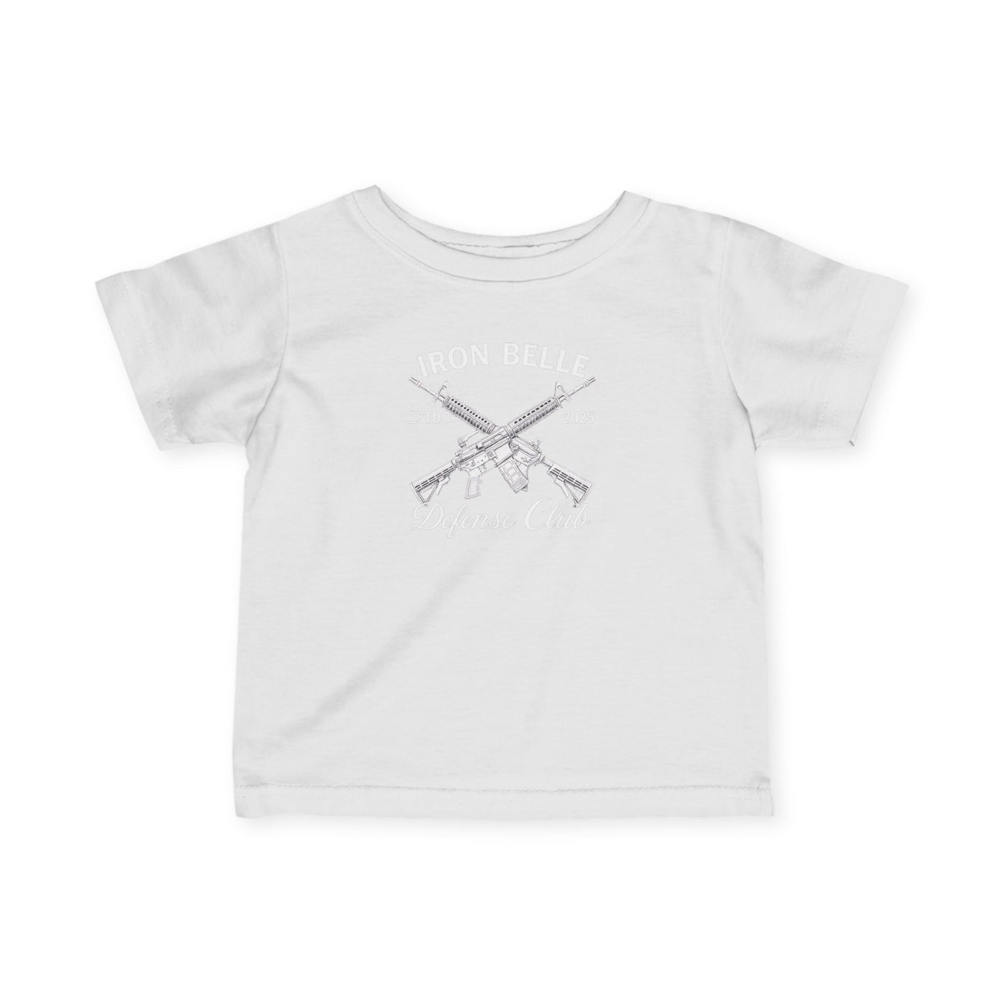 Infant Turquoise Iron Belle Defense Tee