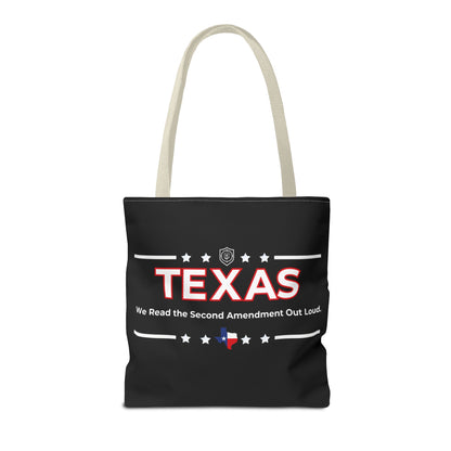 Texas:We Read the 2nd Amendment Out Loud Tote Bag