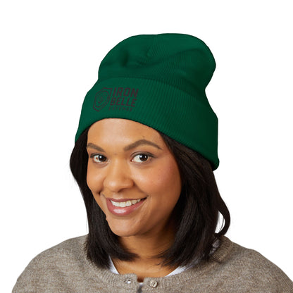 Embroidered Iron Belle Defense Cuffed Beanie