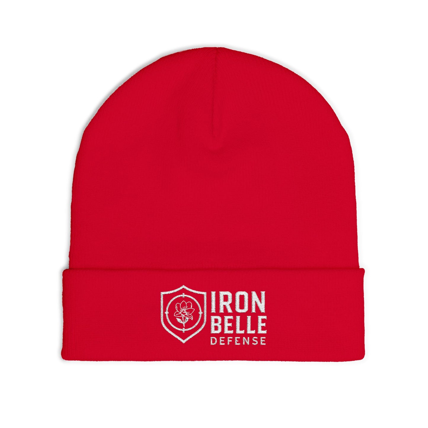 Iron Belle Defense Embroidered Knit Beanie