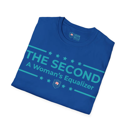 The Second: A Woman’s Equalizer Iron Belle Defense Tee