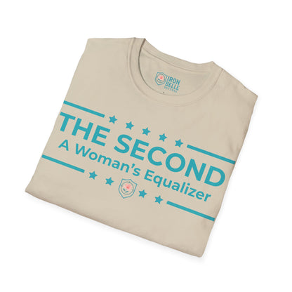 The Second: A Woman’s Equalizer Iron Belle Defense Tee