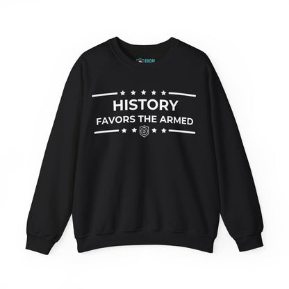 History Favors the Armed Iron Belle Defense Unisex Crewneck Sweatshirt