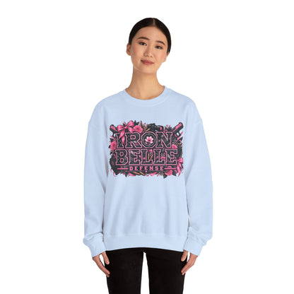 Coquette Iron Belle Defense Unisex Crewneck Sweatshirt