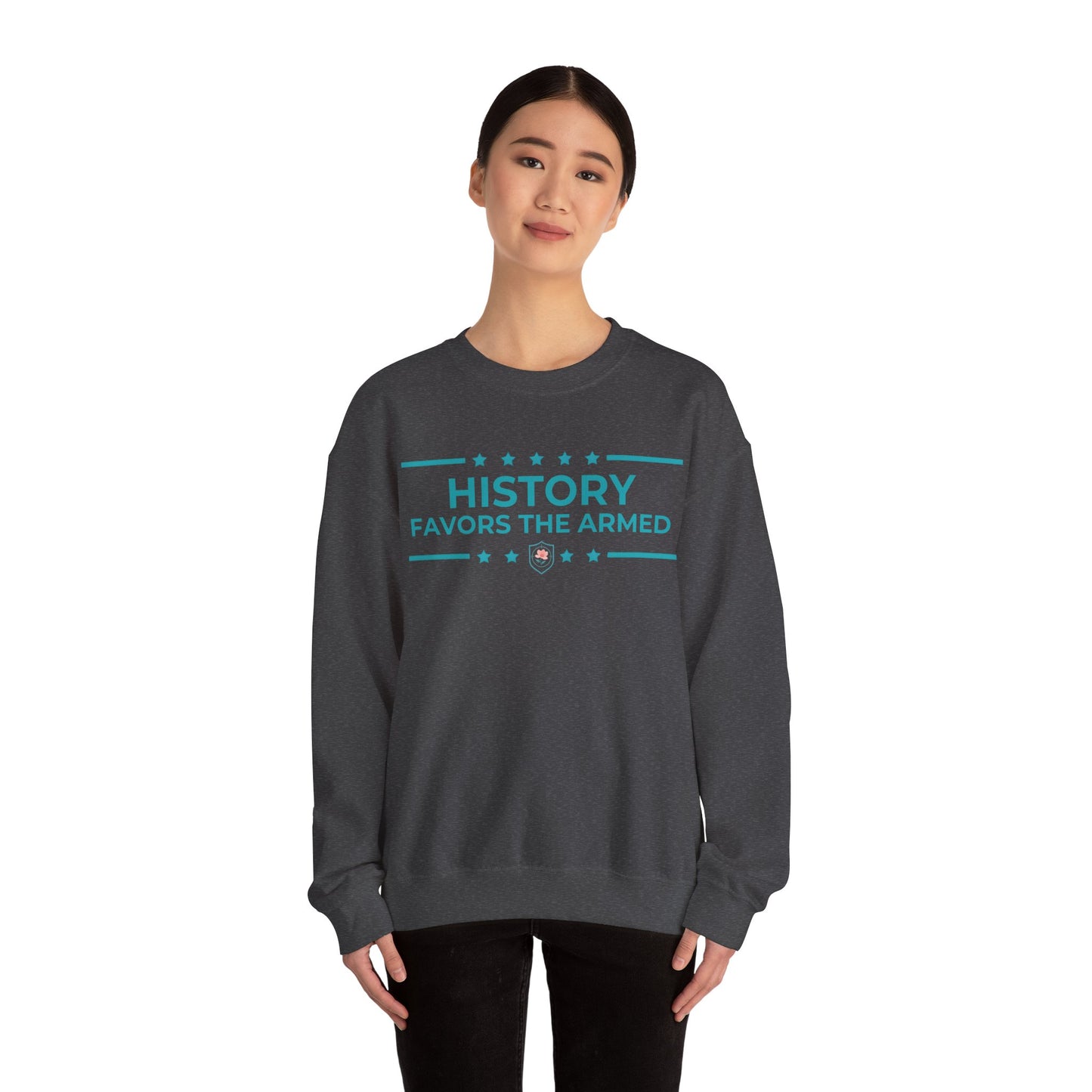 History Favors the Armed Iron Belle Defense Unisex Crewneck Sweatshirt