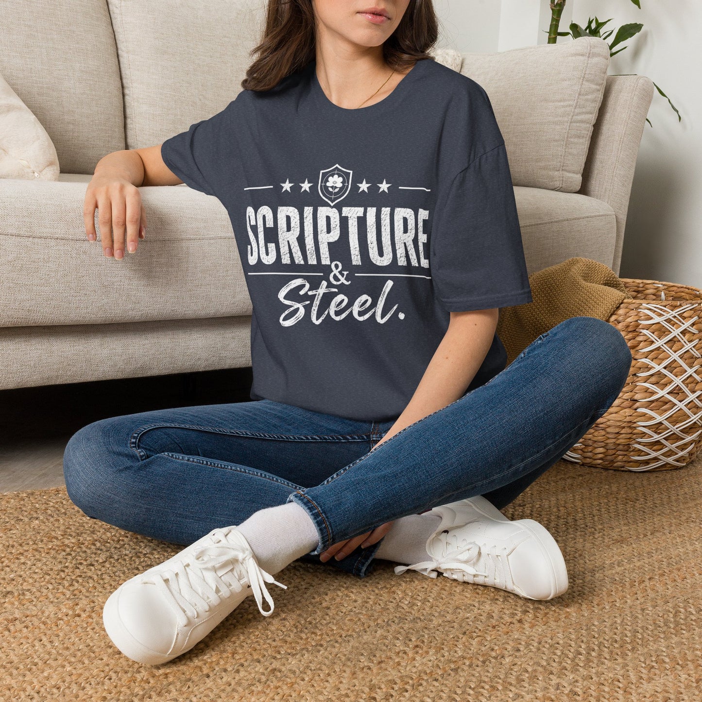 Scripture & Steel Tee