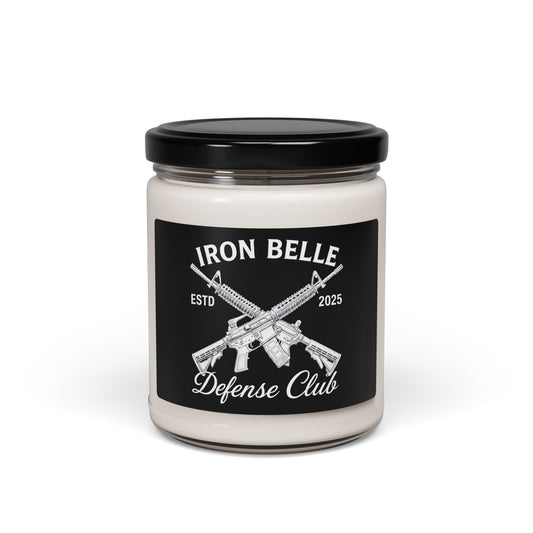 Iron Belle Defense Scented Soy Candle — 9oz Candle