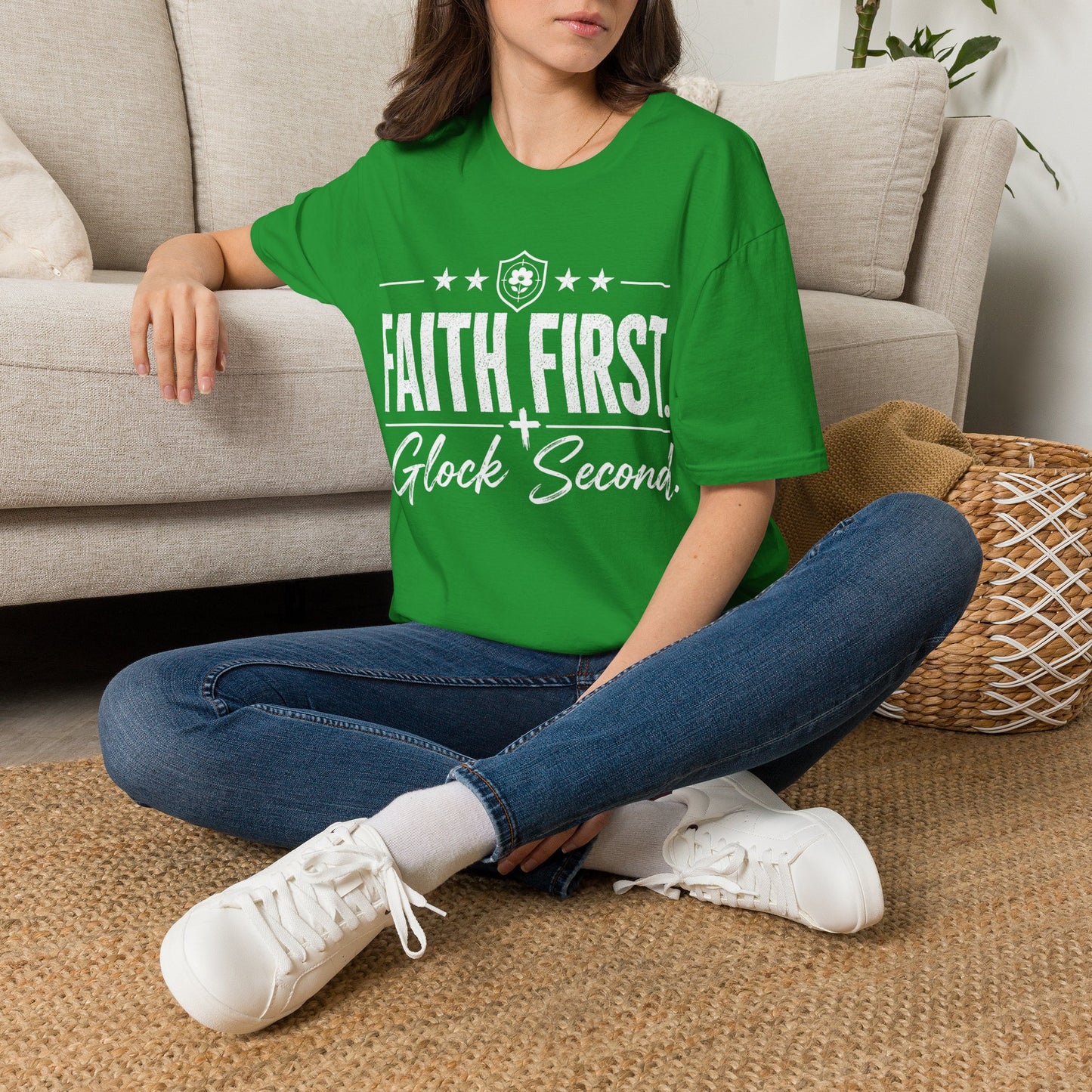 Faith First Glock Second Tee