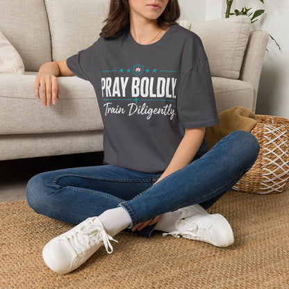 Pray Boldly Train Diligently Tee