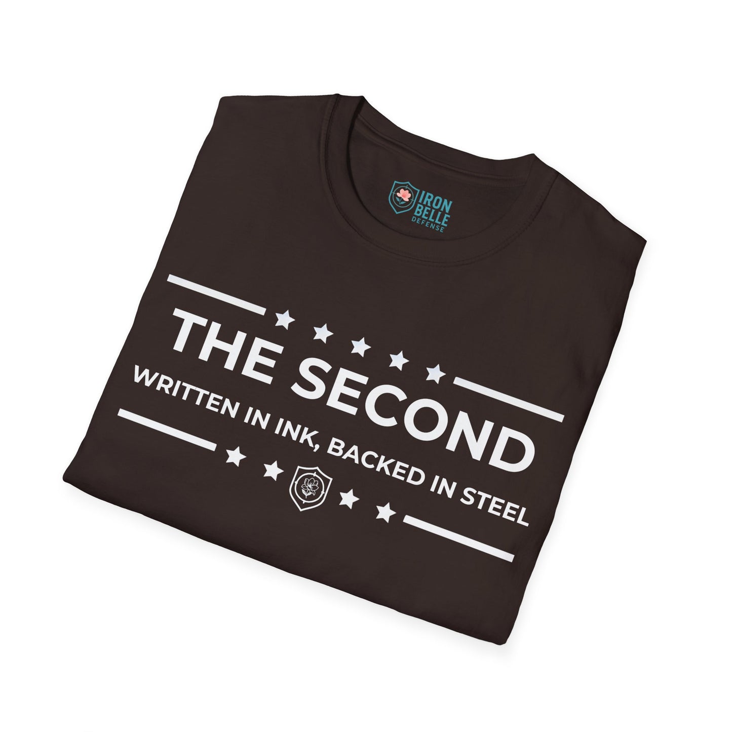 The Second: Written in Ink, Backed in Steel Iron Belle Defense Tee