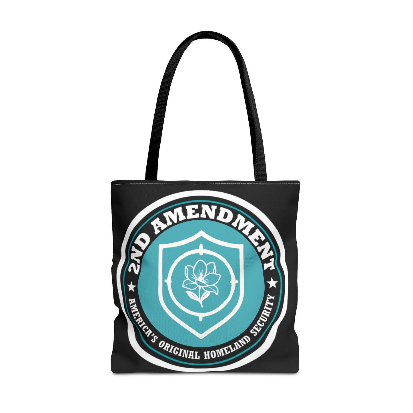2nd Amendment Shield Tote Bag — America’s Original Homeland Security Cotton Tote