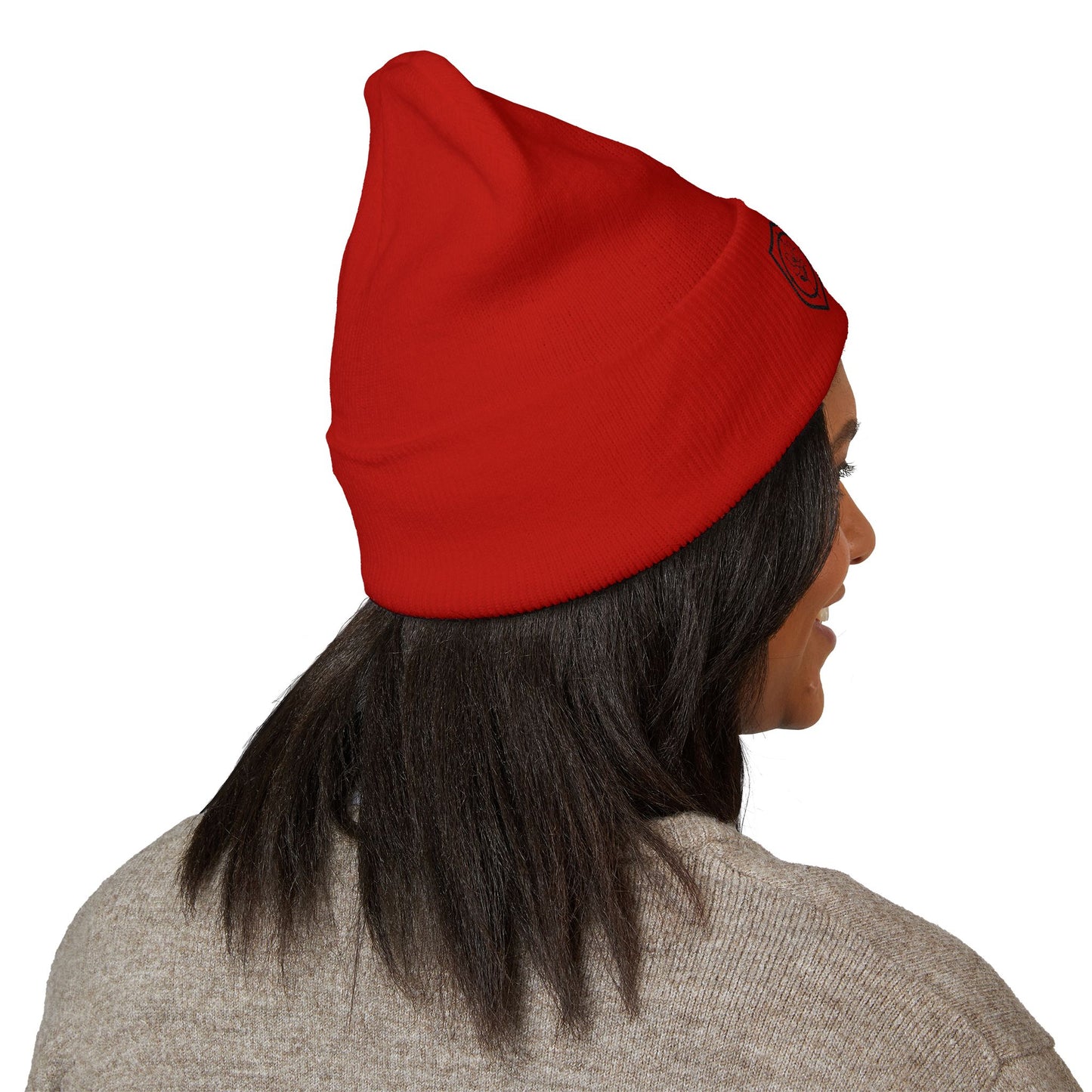 Embroidered Iron Belle Defense Cuffed Beanie