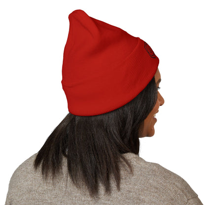 Embroidered Iron Belle Defense Cuffed Beanie