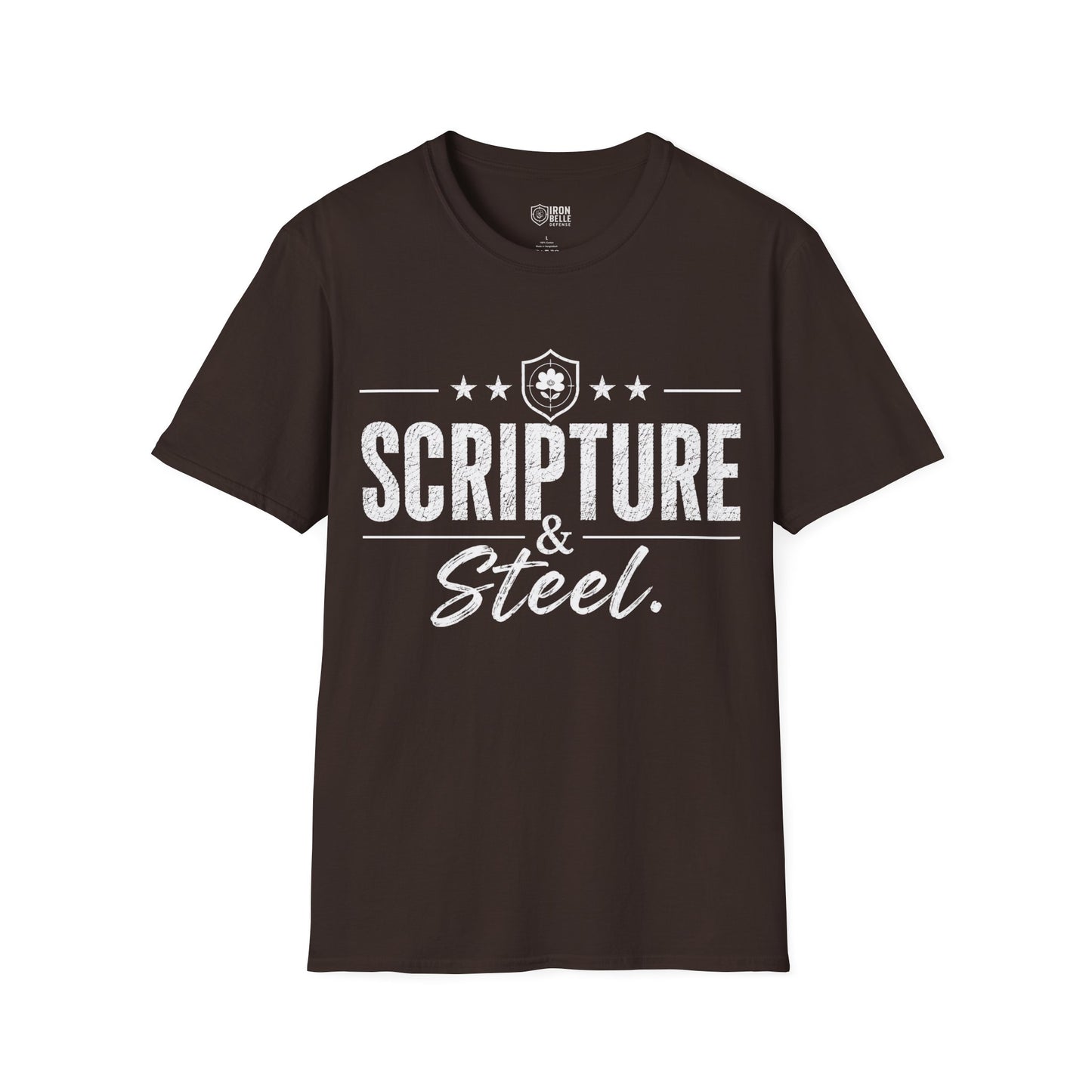 Scripture & Steel Tee