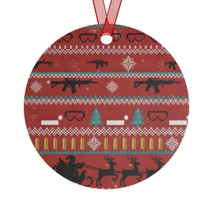 Iron Belle Defense Metal Ornament