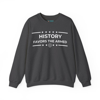 History Favors the Armed Iron Belle Defense Unisex Crewneck Sweatshirt