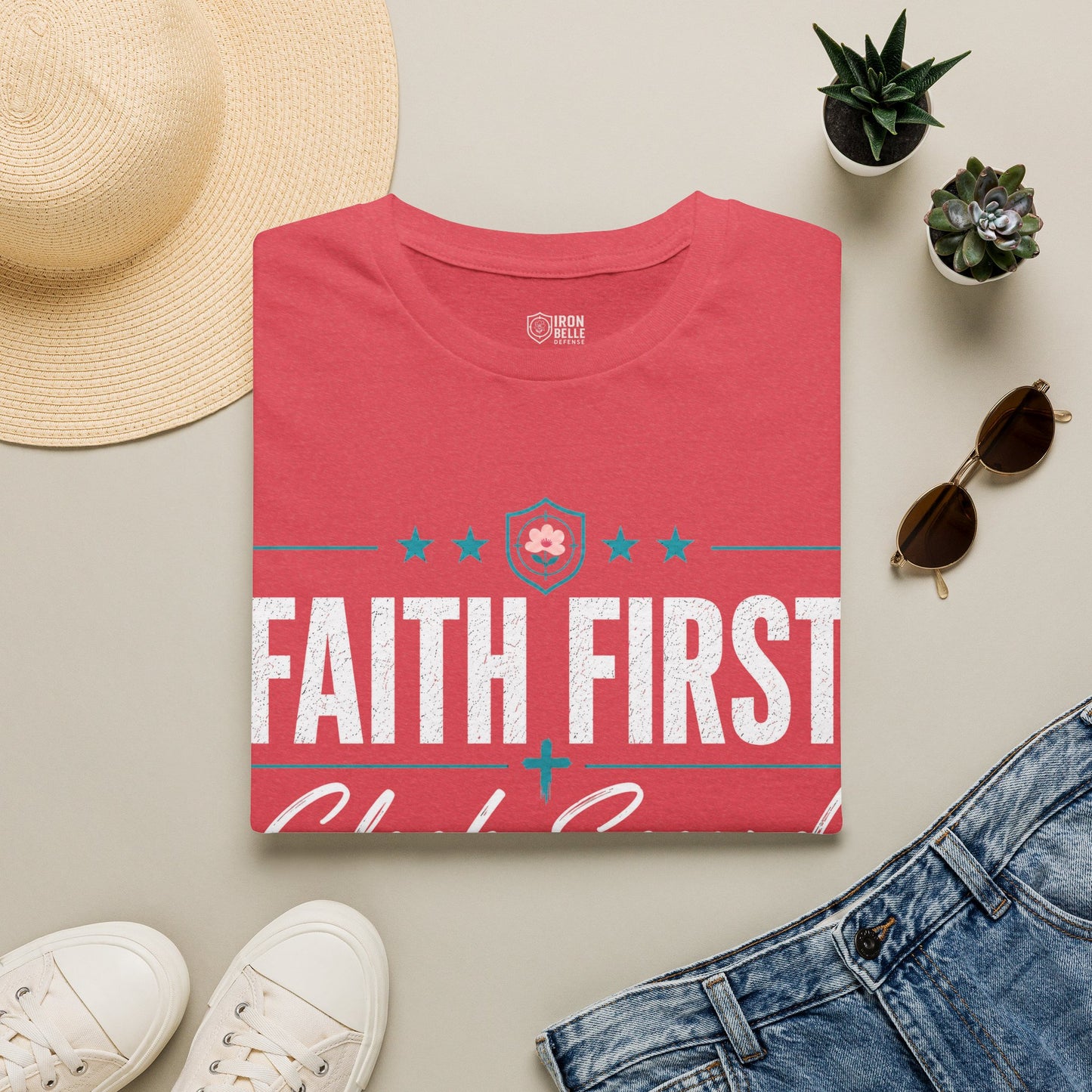 Faith First Glock Second Tee