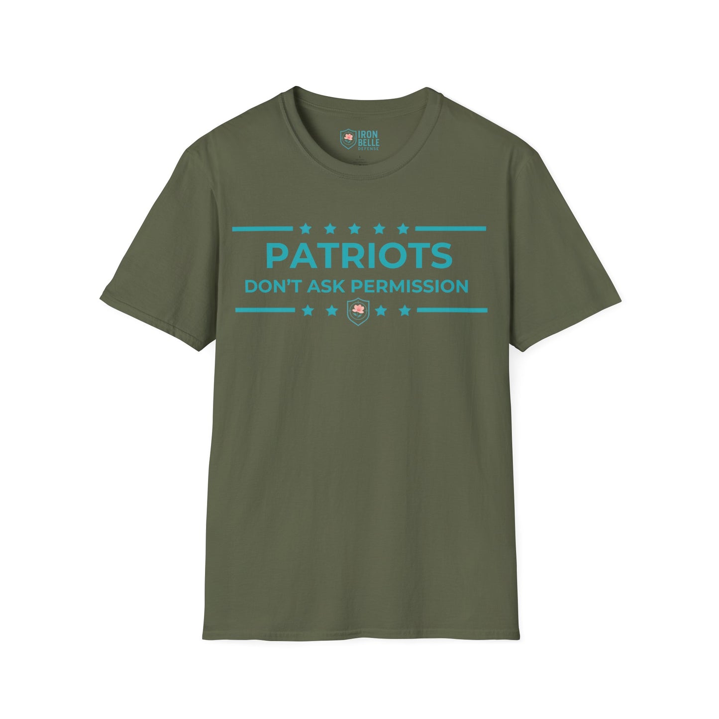 Patriots Don’t Ask Permission Iron Belle Defense Tee