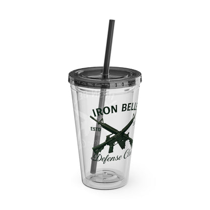 Iron Belle Defense Black Crest Tumbler – 16oz