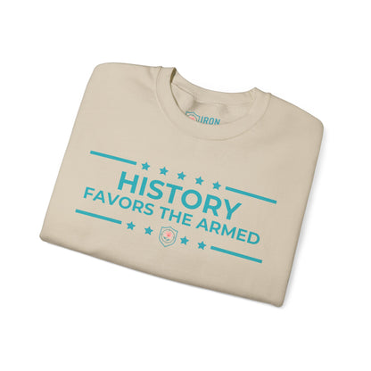 History Favors the Armed Iron Belle Defense Unisex Crewneck Sweatshirt