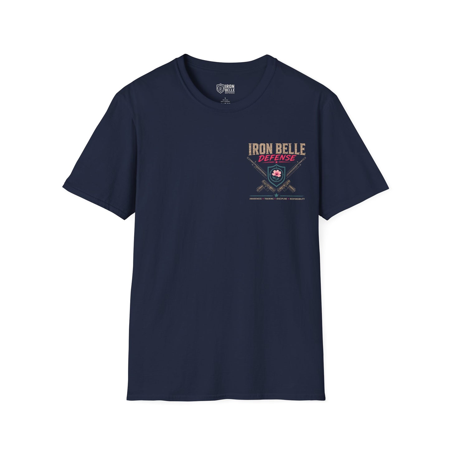 Iron Belle Defense "Train With Purpose" Unisex Softstyle T-Shirt