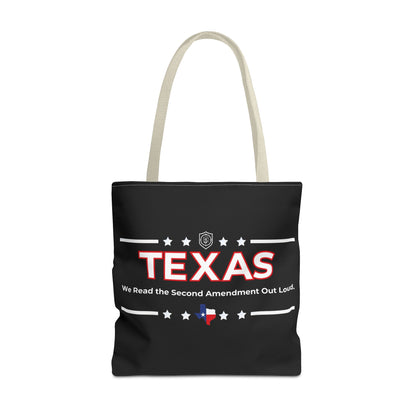 Texas:We Read the 2nd Amendment Out Loud Tote Bag