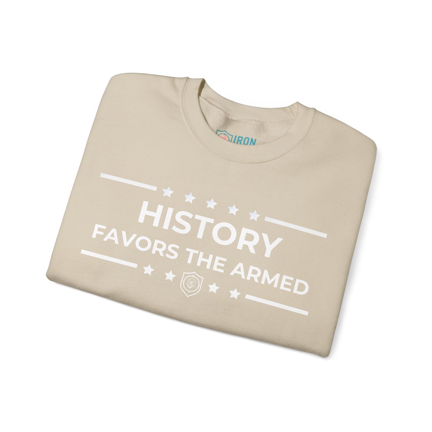 History Favors the Armed Iron Belle Defense Unisex Crewneck Sweatshirt