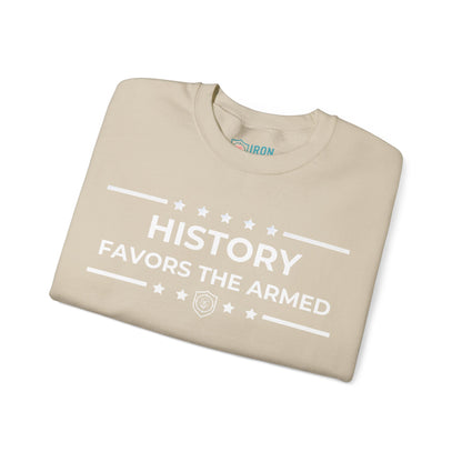 History Favors the Armed Iron Belle Defense Unisex Crewneck Sweatshirt