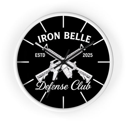 Iron Belle Defense Club Wall Clock