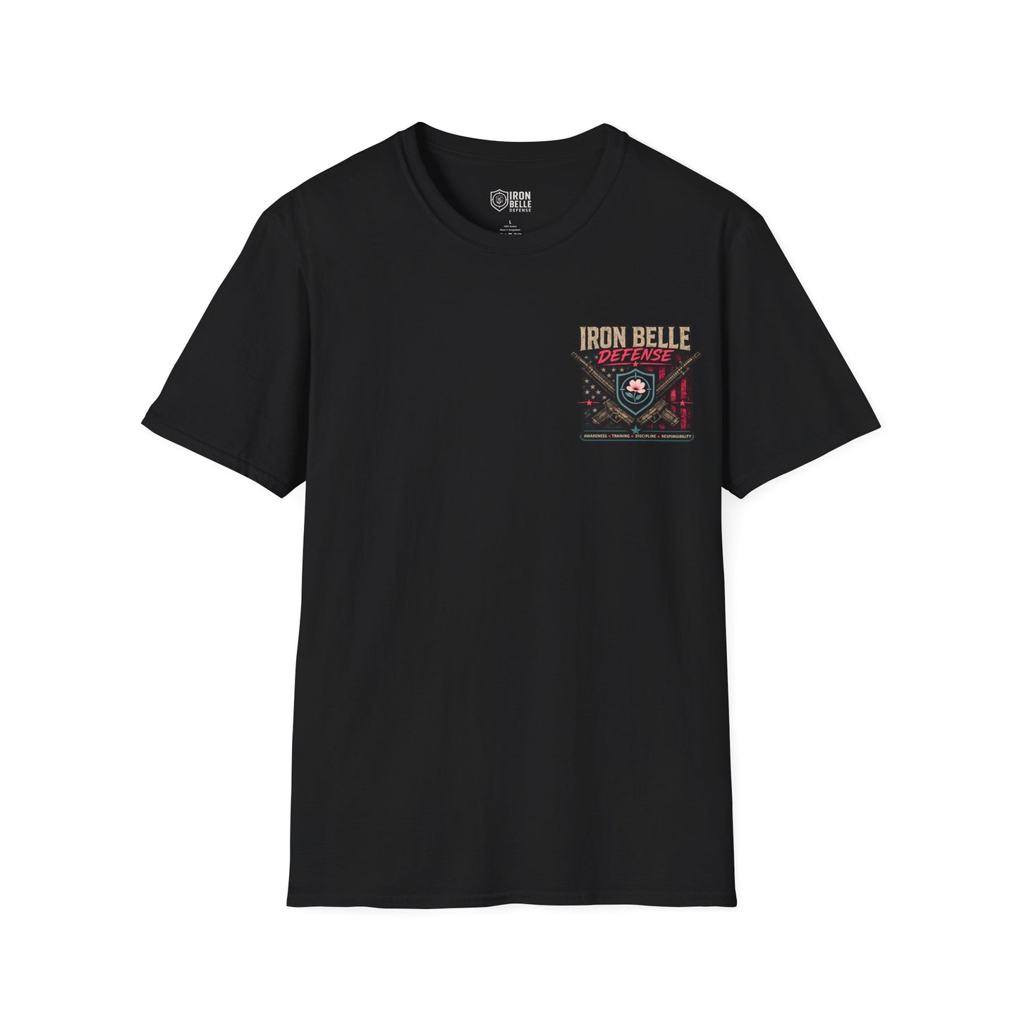 Iron Belle Defense "Train With Purpose" Unisex Softstyle T-Shirt