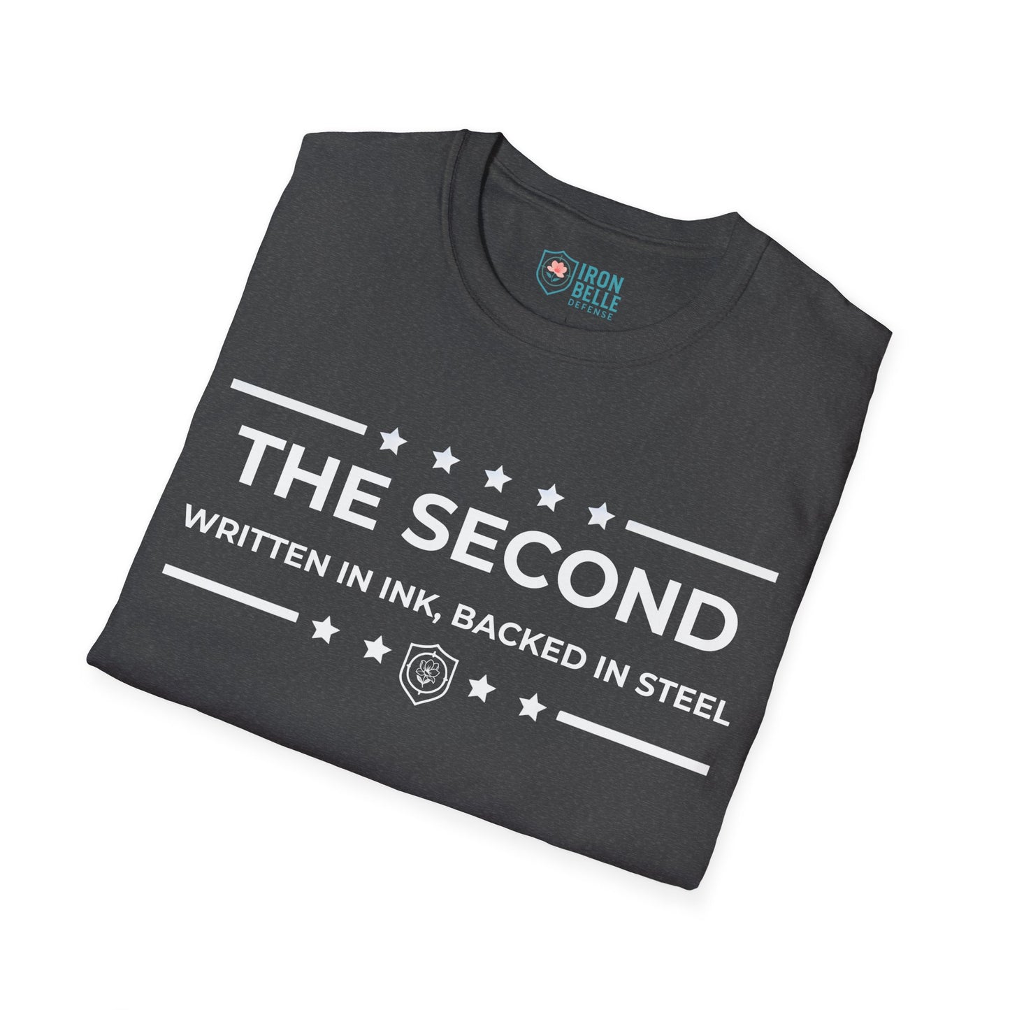 The Second: Written in Ink, Backed in Steel Iron Belle Defense Tee