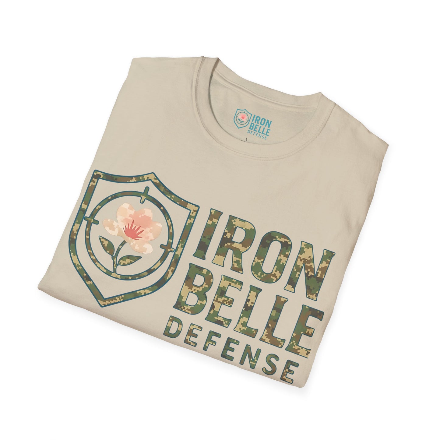Camo Iron Belle Defense Crest Tee
