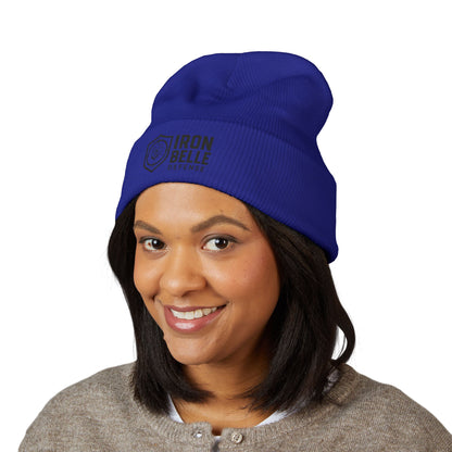 Embroidered Iron Belle Defense Cuffed Beanie
