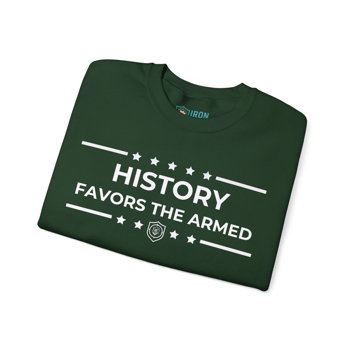 History Favors the Armed Iron Belle Defense Unisex Crewneck Sweatshirt