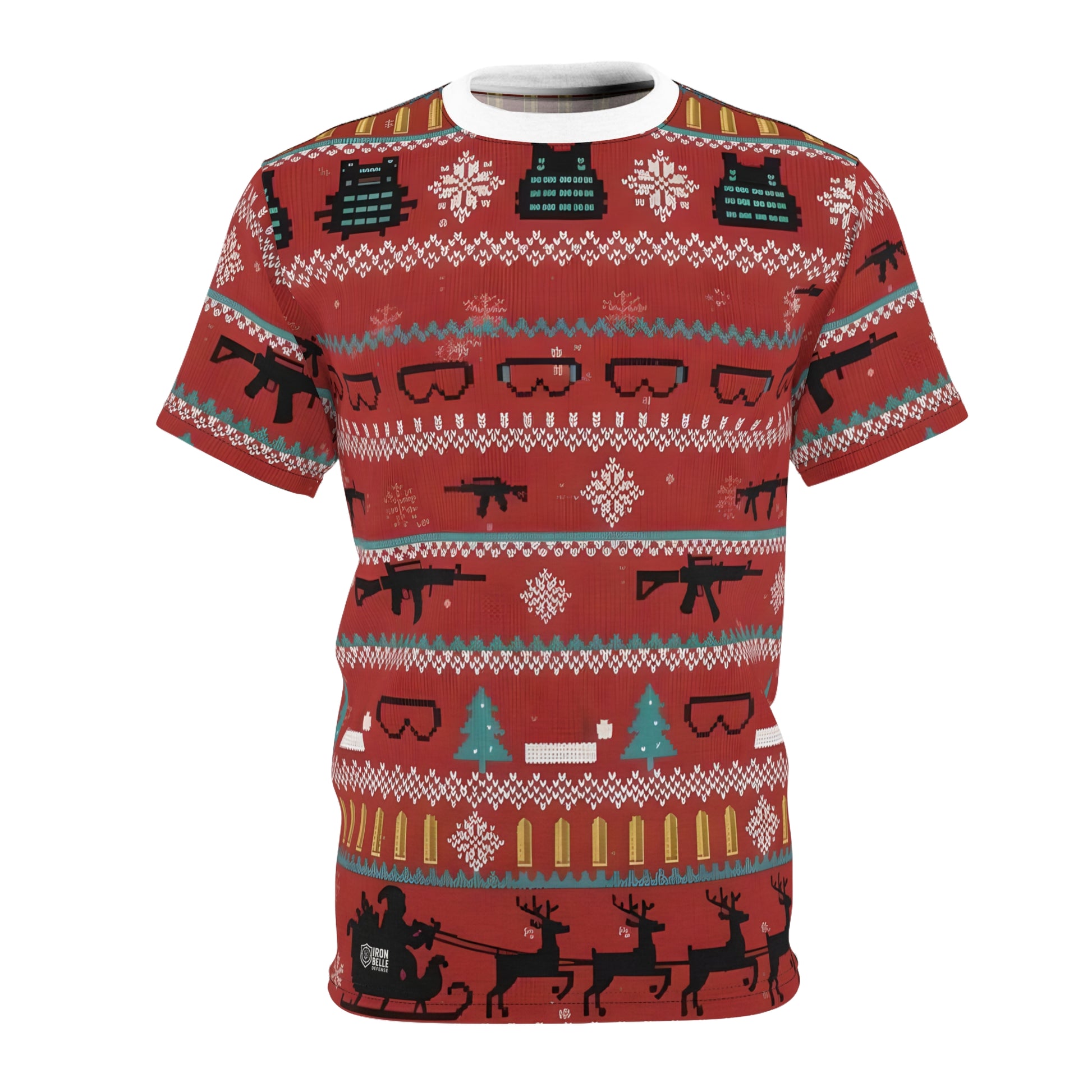 Tactical Ugly Christmas Sweater Shirt by Iron Belle Defense