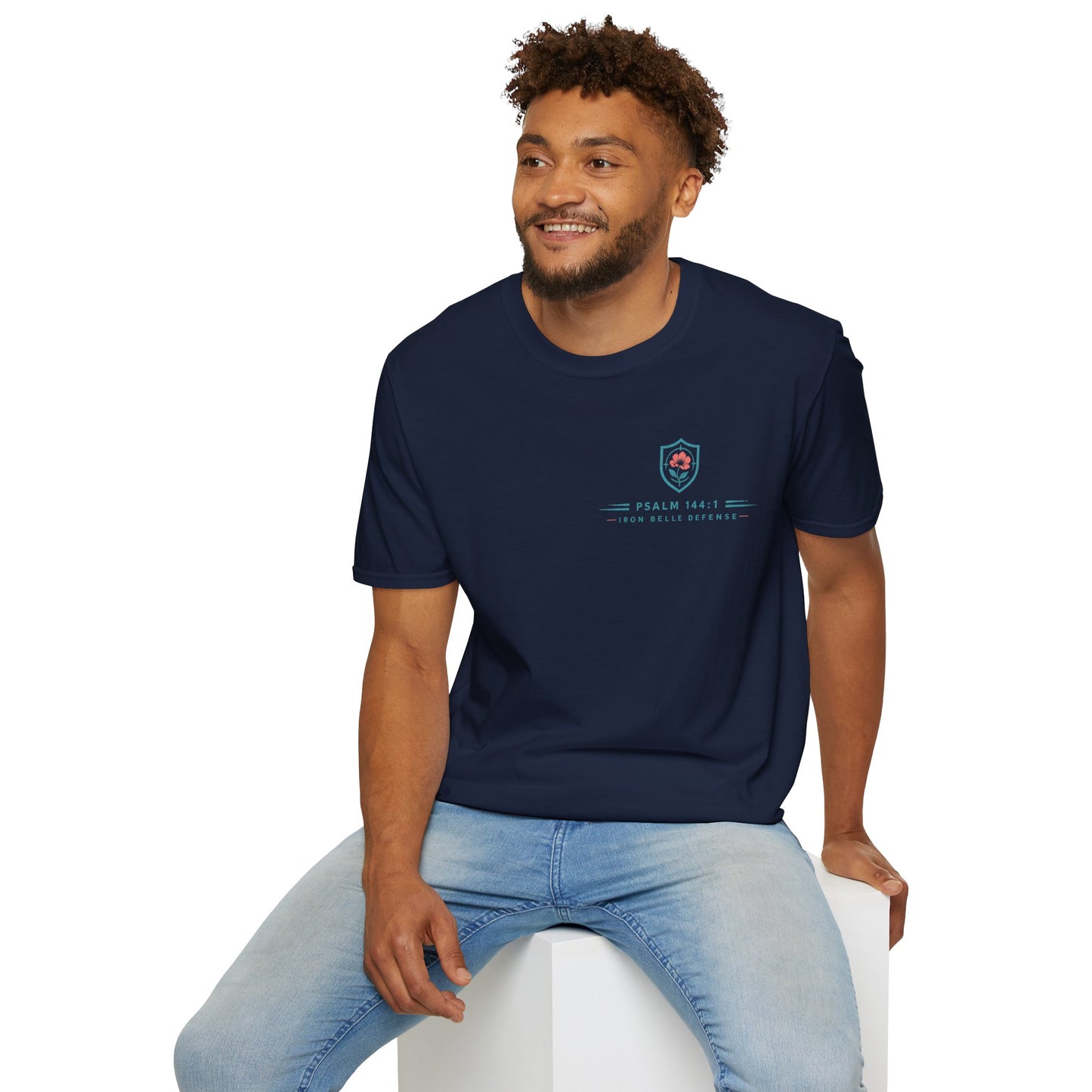 Blessed Be the Lord My Rock Iron Belle Defense Tee