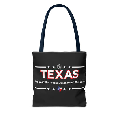 Texas:We Read the 2nd Amendment Out Loud Tote Bag