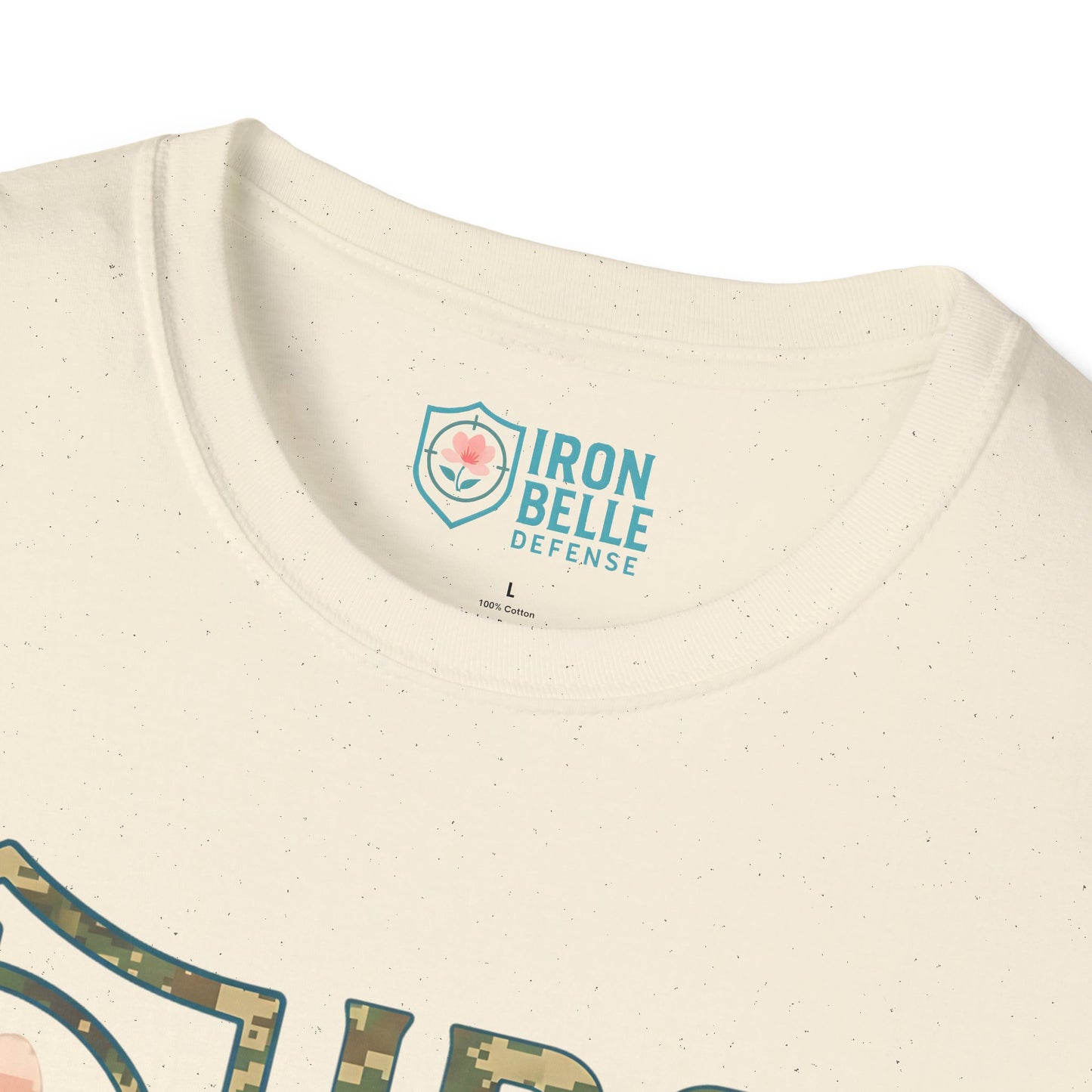 Camo Iron Belle Defense Crest Tee