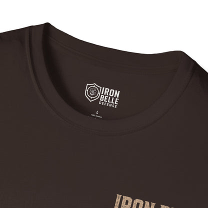 Iron Belle Defense "Train With Purpose" Unisex Softstyle T-Shirt