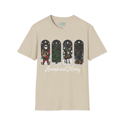 Armed and Merry Tee