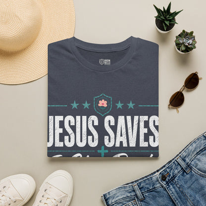 Jesus Saves I Stay Ready Tee