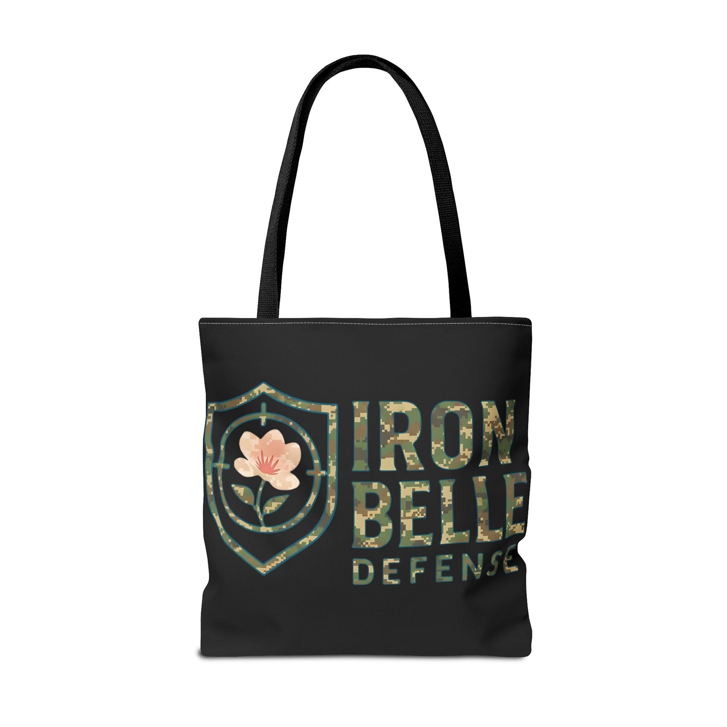 Camo Iron Belle Defense Tote Bag