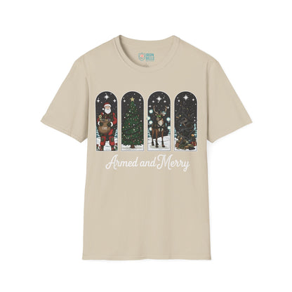 Armed and Merry Tee