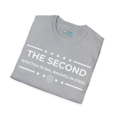 The Second: Written in Ink, Backed in Steel Iron Belle Defense Tee