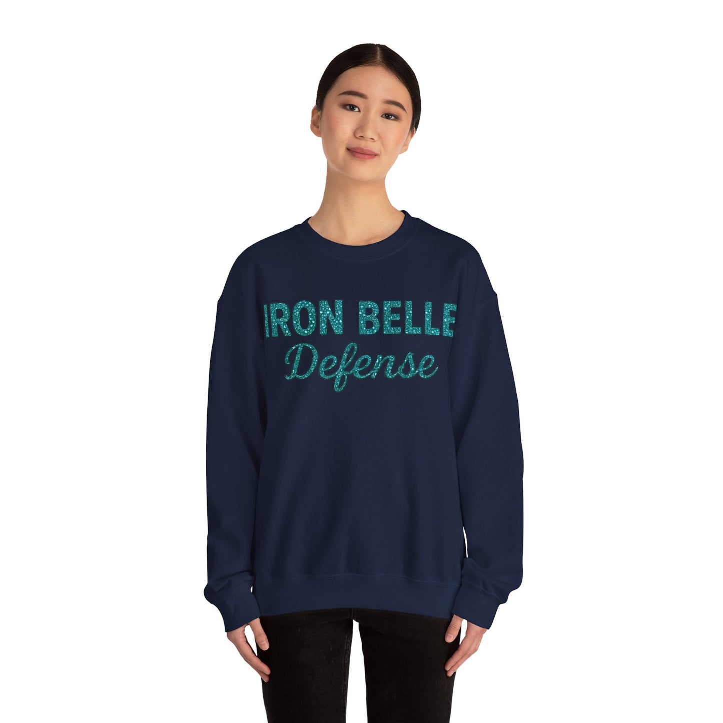Iron Belle Defense Sparkle Crewneck Sweatshirt