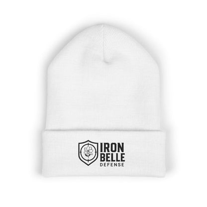 Embroidered Iron Belle Defense Cuffed Beanie