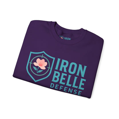 Turquoise Iron Belle Defense Unisex Crewneck Sweatshirt