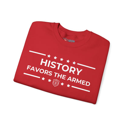 History Favors the Armed Iron Belle Defense Unisex Crewneck Sweatshirt