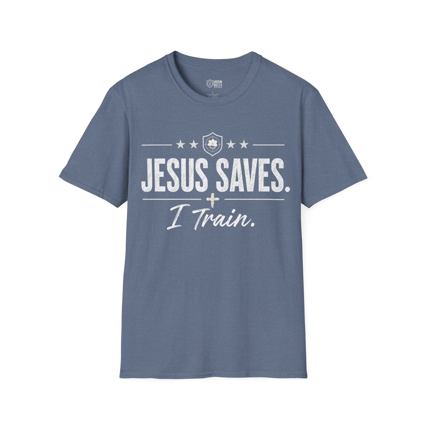 Jesus Saves I Train Tee