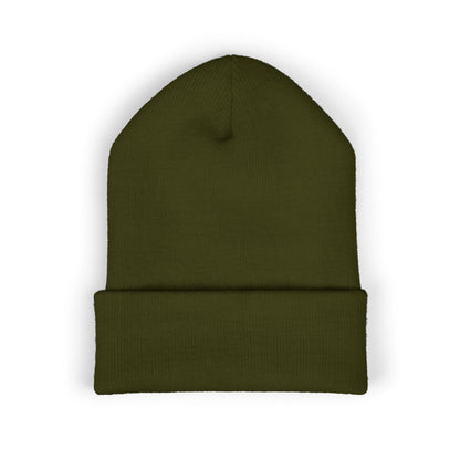 Embroidered Iron Belle Defense Cuffed Beanie